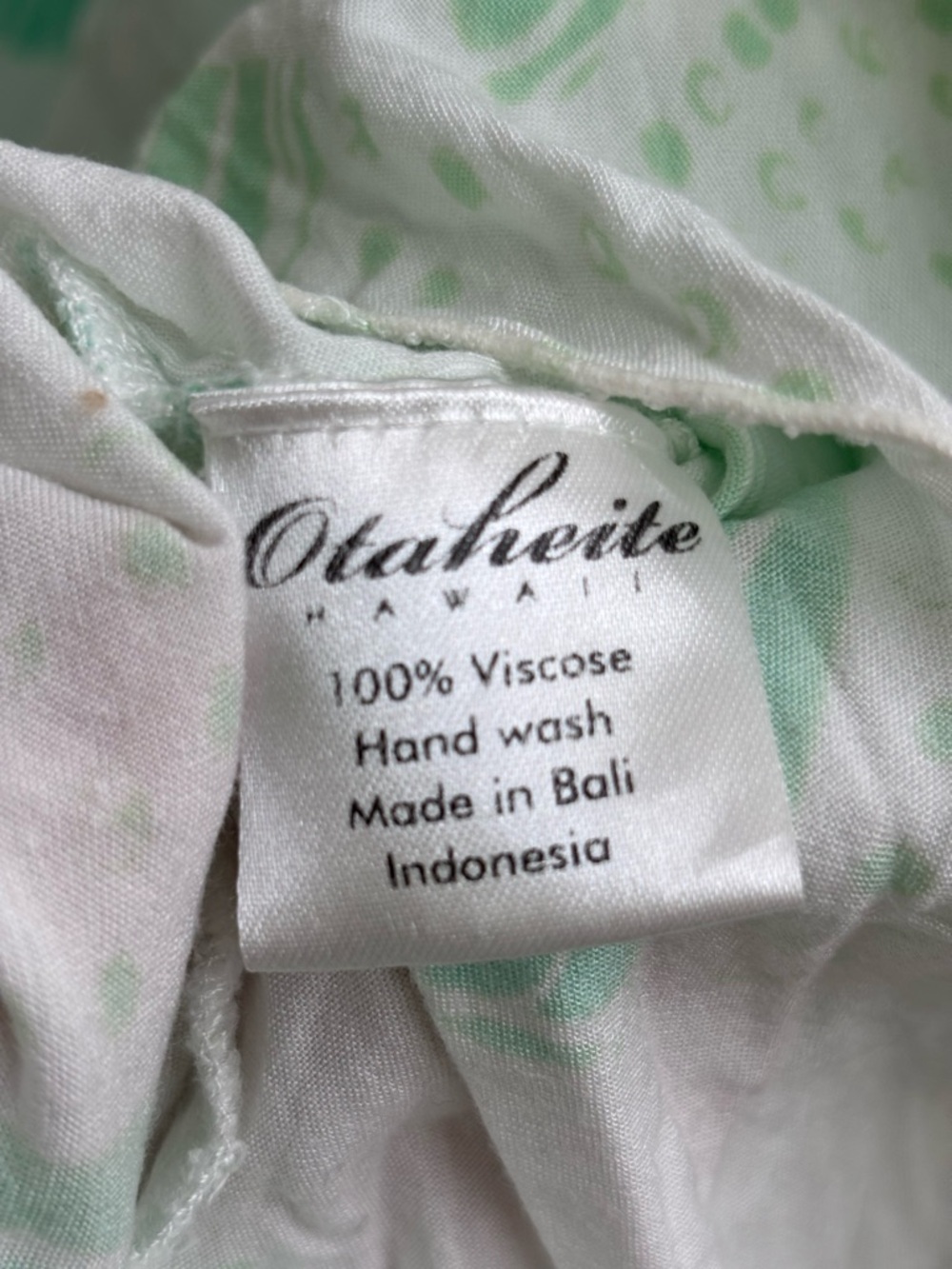 Otaheite Hawaii mini dress spring summer flowy beach vacation - Picture 7 of 9